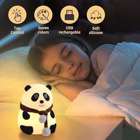 Panda Night Lamp Light for Bedroom Kids